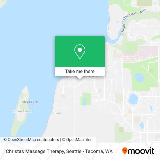 Mapa de Christas Massage Therapy