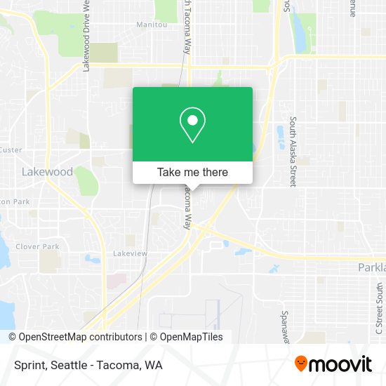 Mapa de Sprint