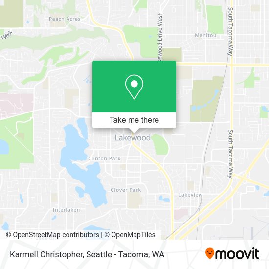 Karmell Christopher map