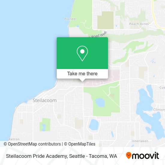 Steilacoom Pride Academy map
