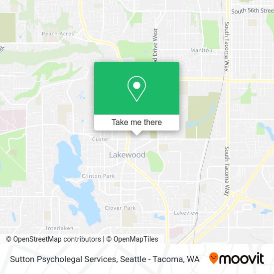 Mapa de Sutton Psycholegal Services