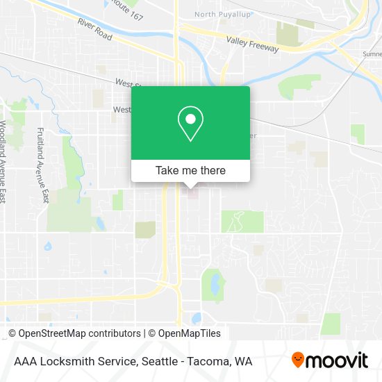 Mapa de AAA Locksmith Service