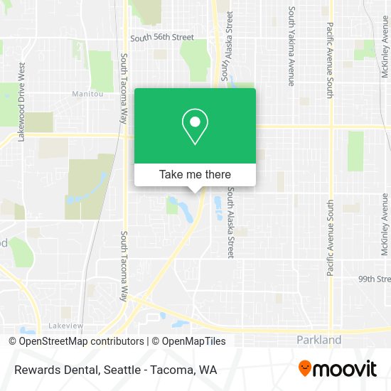 Rewards Dental map