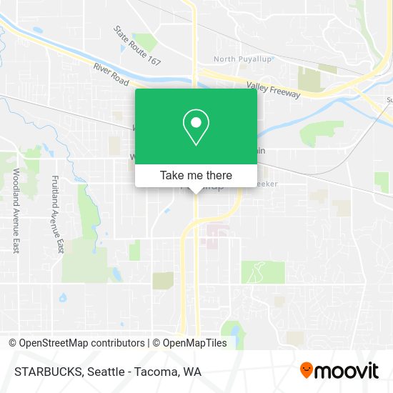 STARBUCKS map