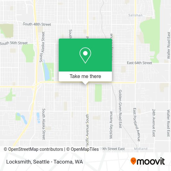 Locksmith map