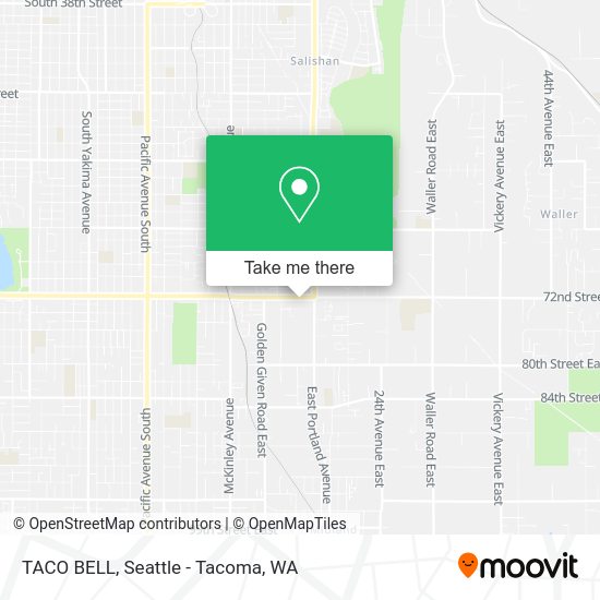 Mapa de TACO BELL