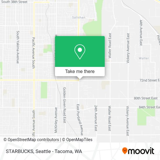 STARBUCKS map