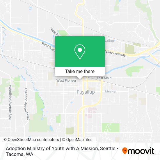 Adoption Ministry of Youth with A Mission map