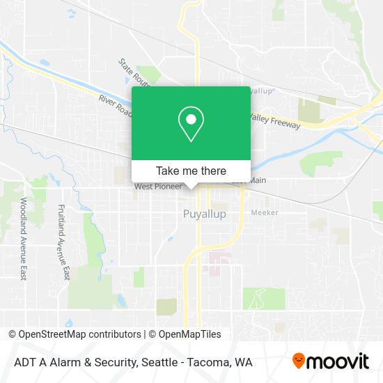 ADT A Alarm & Security map