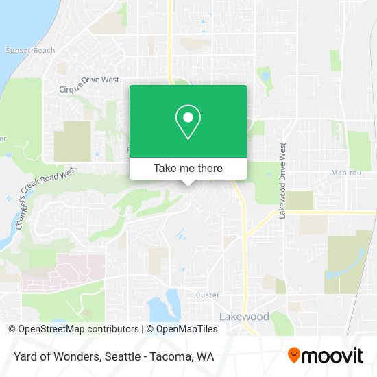 Yard of Wonders map