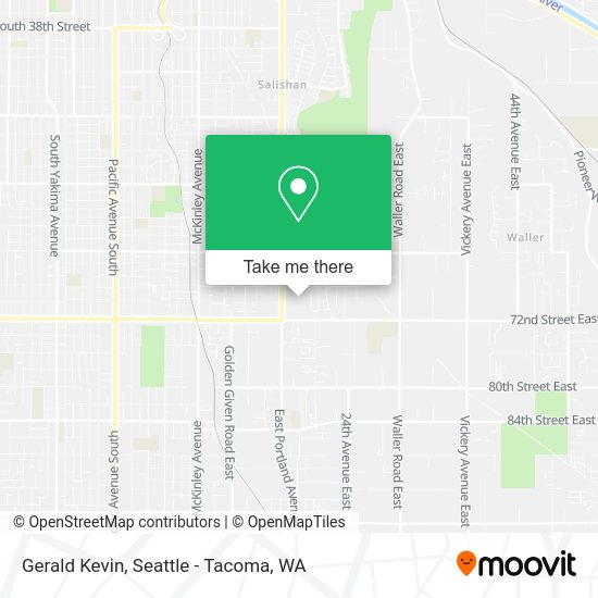 Mapa de Gerald Kevin
