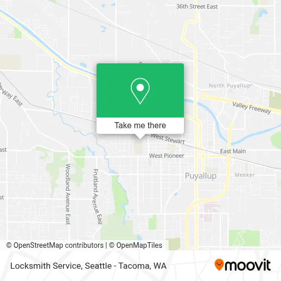 Locksmith Service map