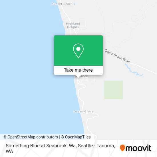 Mapa de Something Blue at Seabrook, Wa