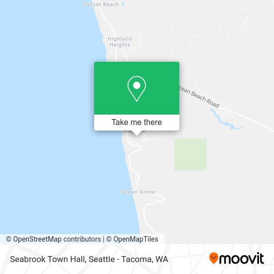 Seabrook Town Hall map