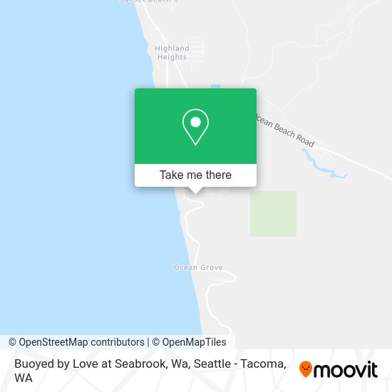 Mapa de Buoyed by Love at Seabrook, Wa