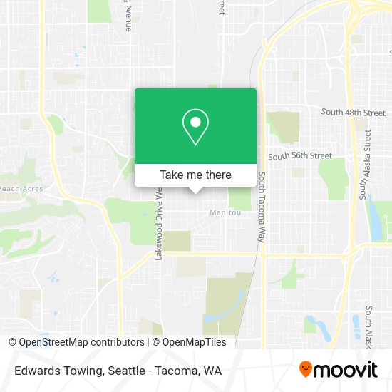 Mapa de Edwards Towing