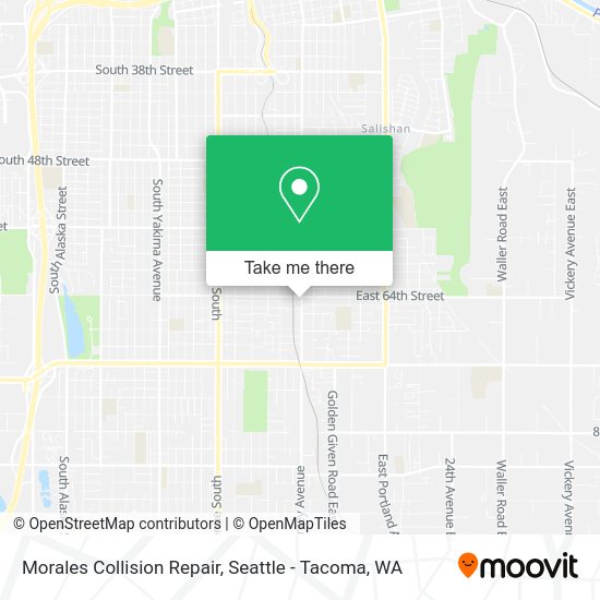 Morales Collision Repair map