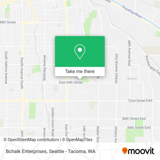 Bchalk Enterprises map