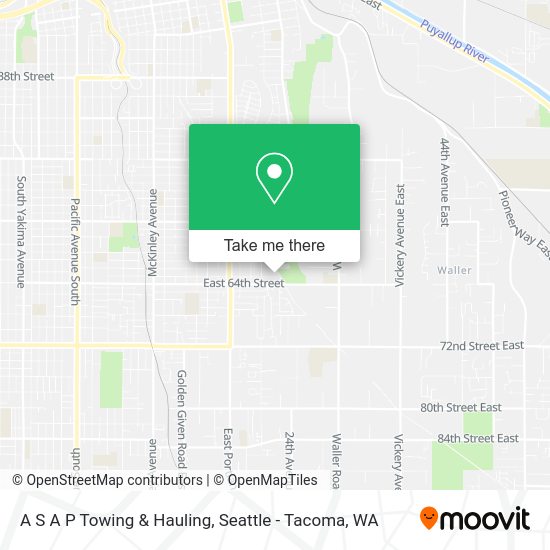Mapa de A S A P Towing & Hauling