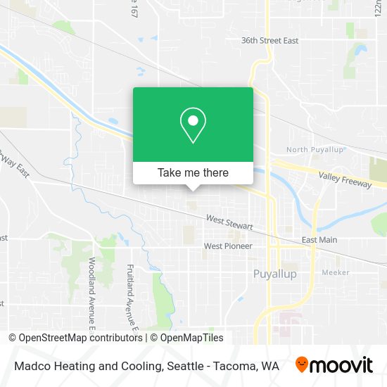 Mapa de Madco Heating and Cooling