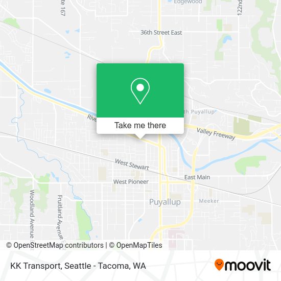 KK Transport map