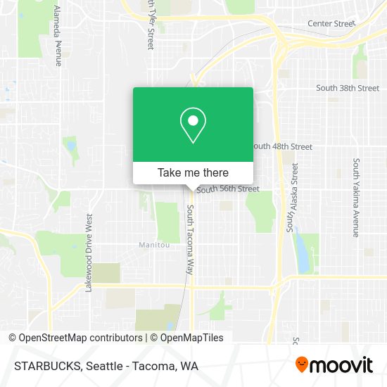 STARBUCKS map