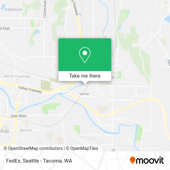 Mapa de FedEx