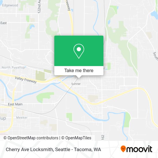 Cherry Ave Locksmith map