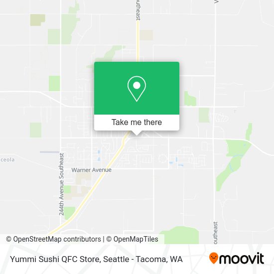 Yummi Sushi QFC Store map