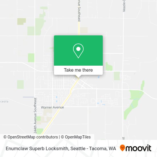 Mapa de Enumclaw Superb Locksmith