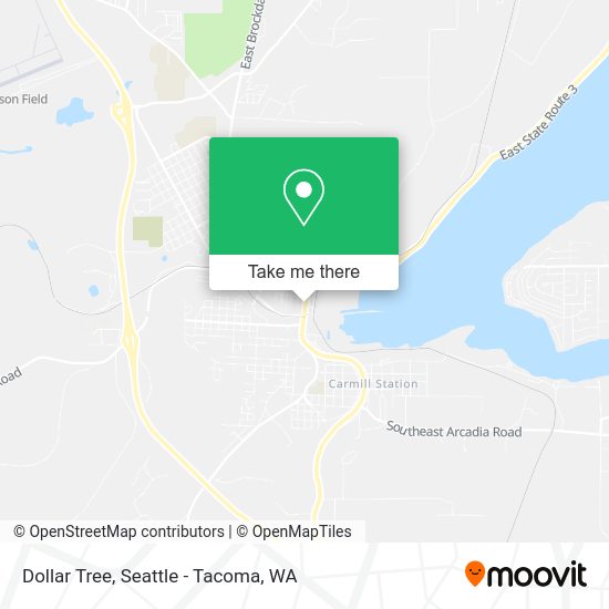 Mapa de Dollar Tree