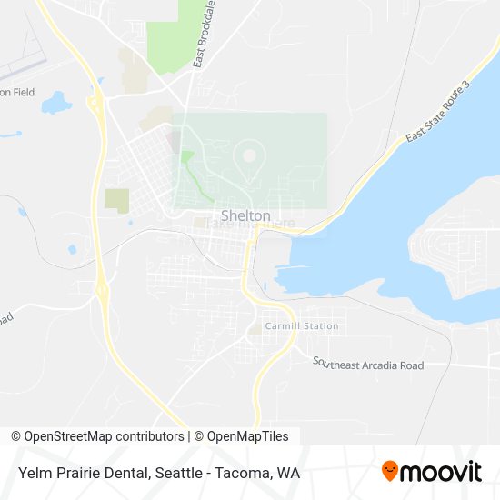 Yelm Prairie Dental map