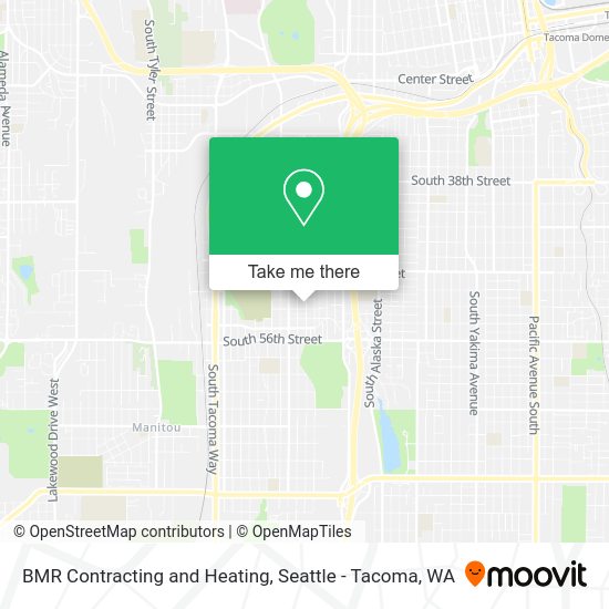 Mapa de BMR Contracting and Heating