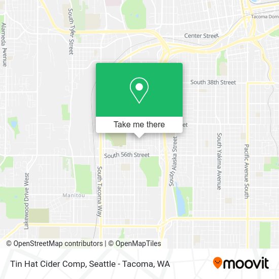 Tin Hat Cider Comp map