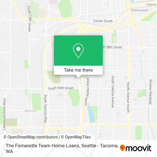Mapa de The Fornerette Team Home Loans