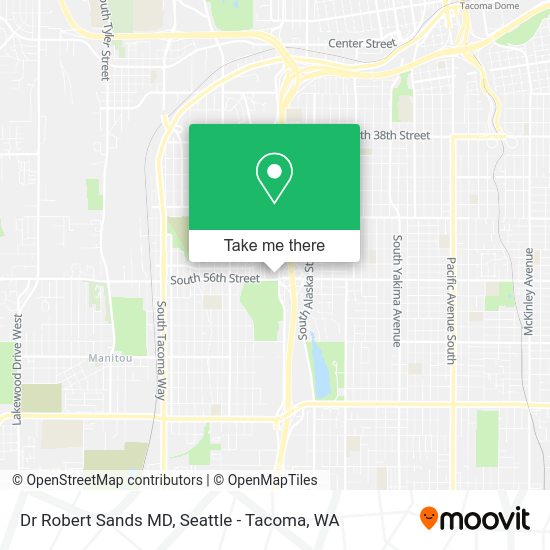Dr Robert Sands MD map
