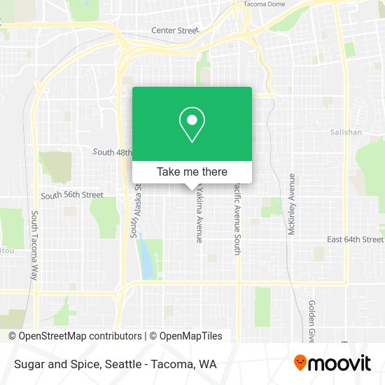 Mapa de Sugar and Spice