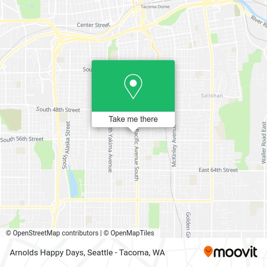 Mapa de Arnolds Happy Days