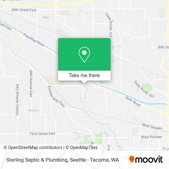 Sterling Septic & Plumbing map