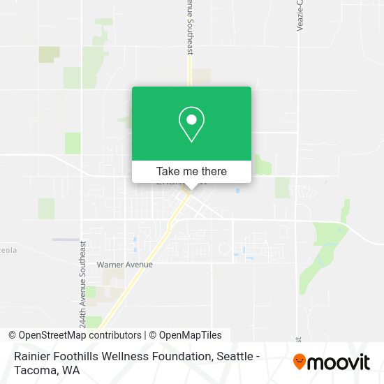 Mapa de Rainier Foothills Wellness Foundation