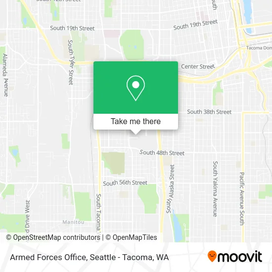 Armed Forces Office map