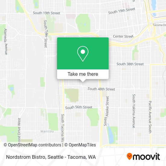 Nordstrom Bistro map