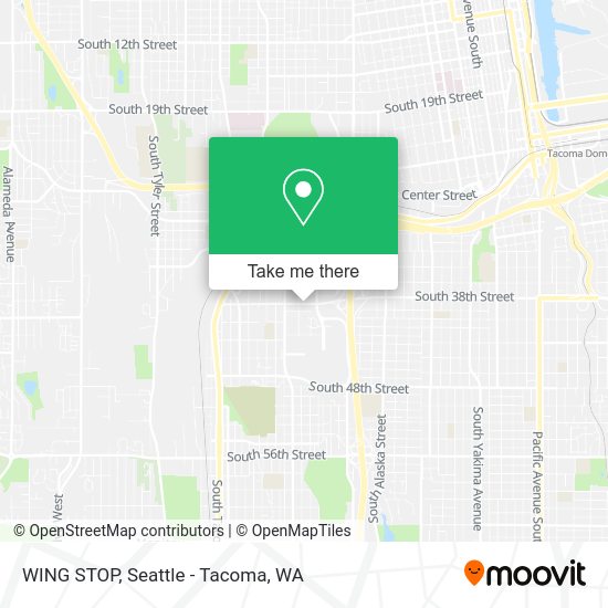 WING STOP map