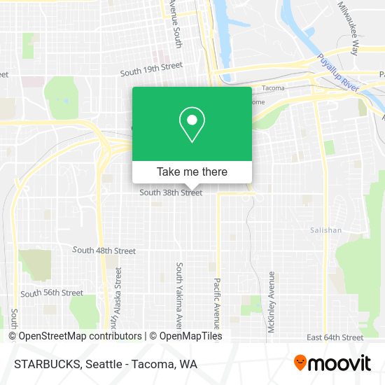 STARBUCKS map
