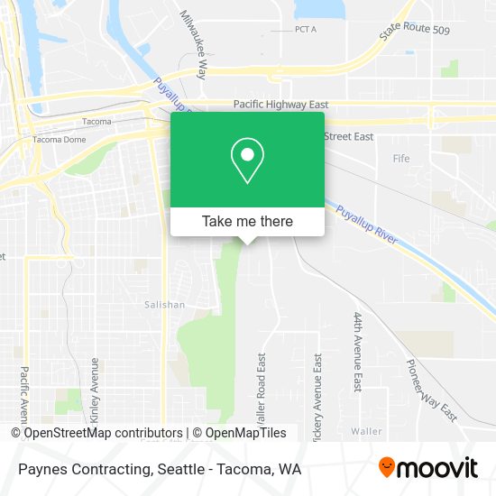 Mapa de Paynes Contracting