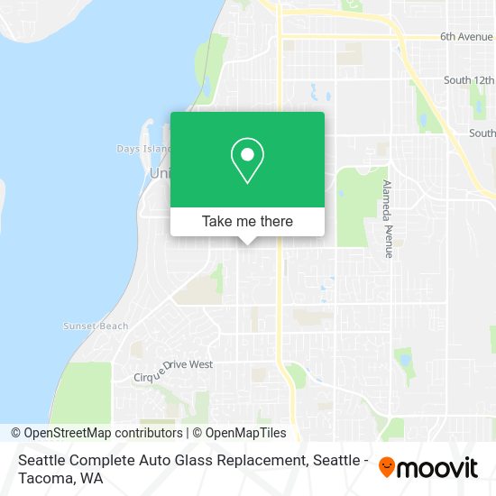 Mapa de Seattle Complete Auto Glass Replacement