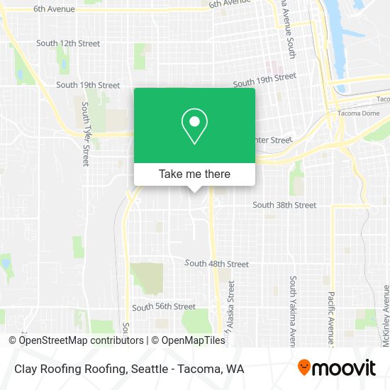 Mapa de Clay Roofing Roofing