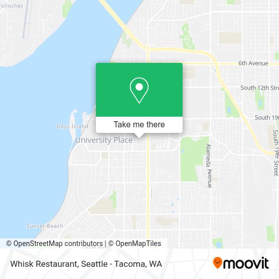 Whisk Restaurant map