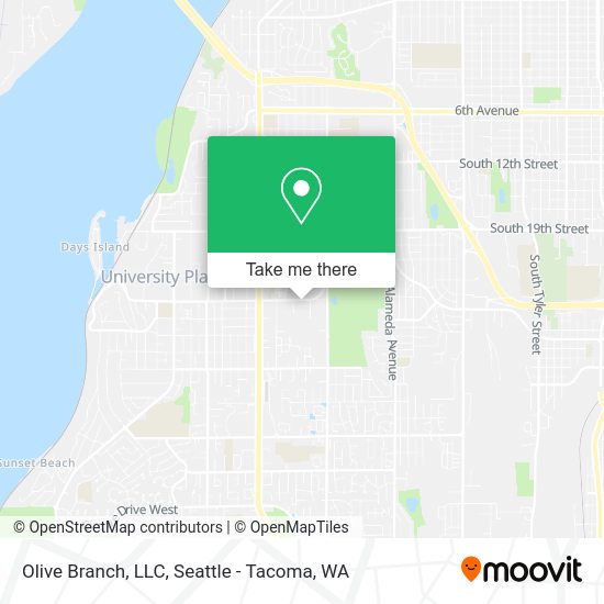 Mapa de Olive Branch, LLC