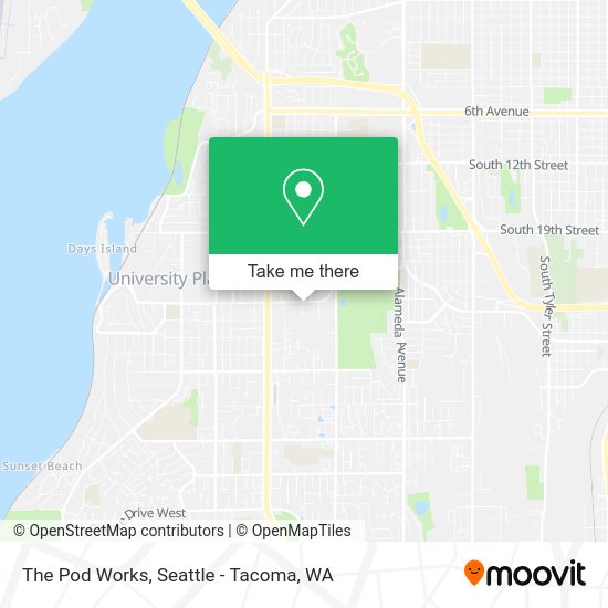 The Pod Works map
